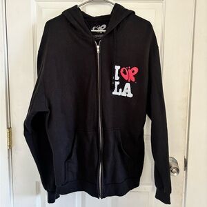 Olivia Rodrigo Exclusive LA Zip Up Sweater
